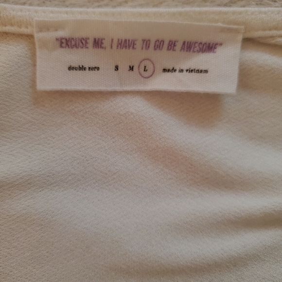 📣5 for $20!📣 Excuse Me, I Have To Go Be Awesome Top, L - Picture 4 of 4